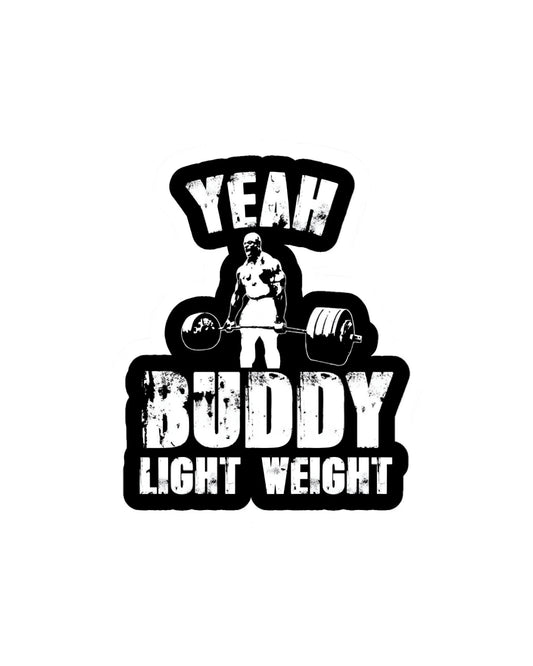 Yeah Buddy Powerlift Parade - Premium Gym Laptop Sticker